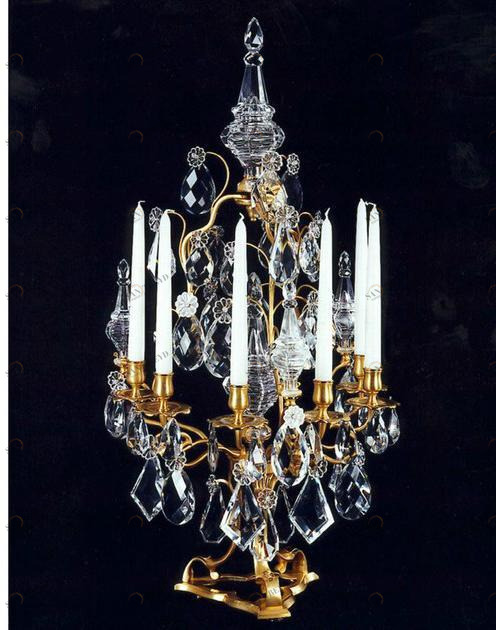 Tisserant Хрустальный подсвечник Cristallo di boemia sun-id-1464904