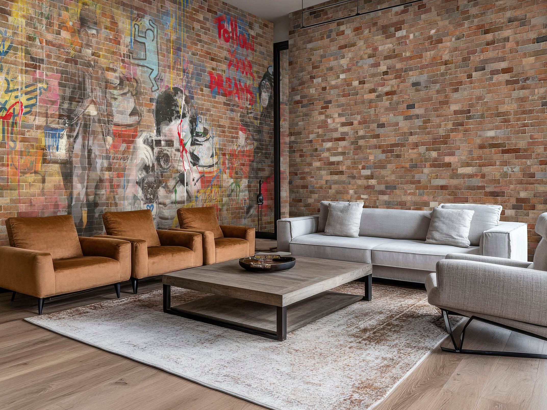 Обои с эффектом стены MILLE997 NaturalMood ARCH-00148796