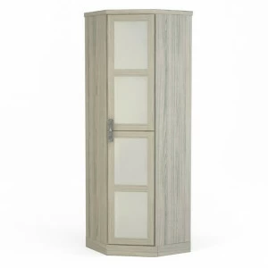 Шкаф угловой распашной беленый дуб "Парма" DREAMLINE ПАРМА 175348 Белый