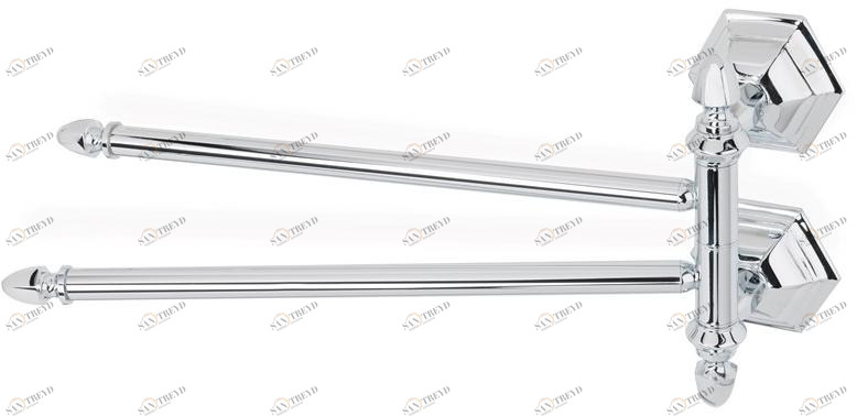 Stilhaus Поворотный держатель для полотенец из хромированной латуни Marte Ma16 Stil Haus