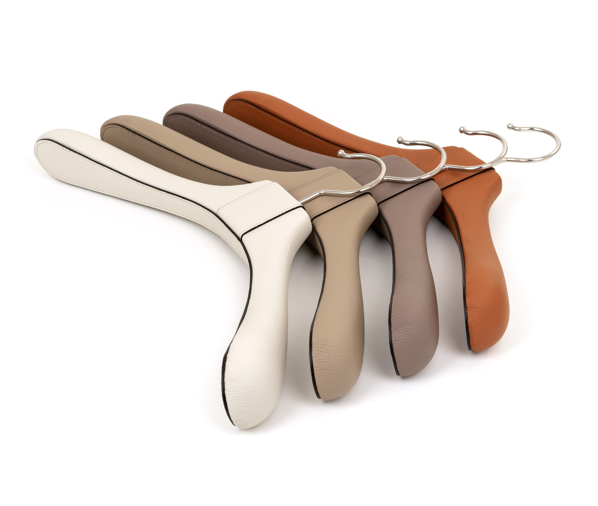 Вешалка для одежды - 40X5,5 см / нубук-кожа_крем Pinetti 00.1261.038.027 - Вид №8