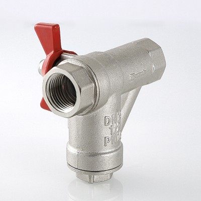 VT.294.N.04 Кран шаровой со встроенным прямым фильтром Valtec 1/2"  - Вид №11