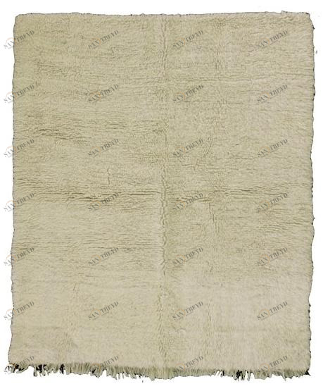 AFOLKI Ковер из шерсти с длинным ворсом Beni ourain Taa912be