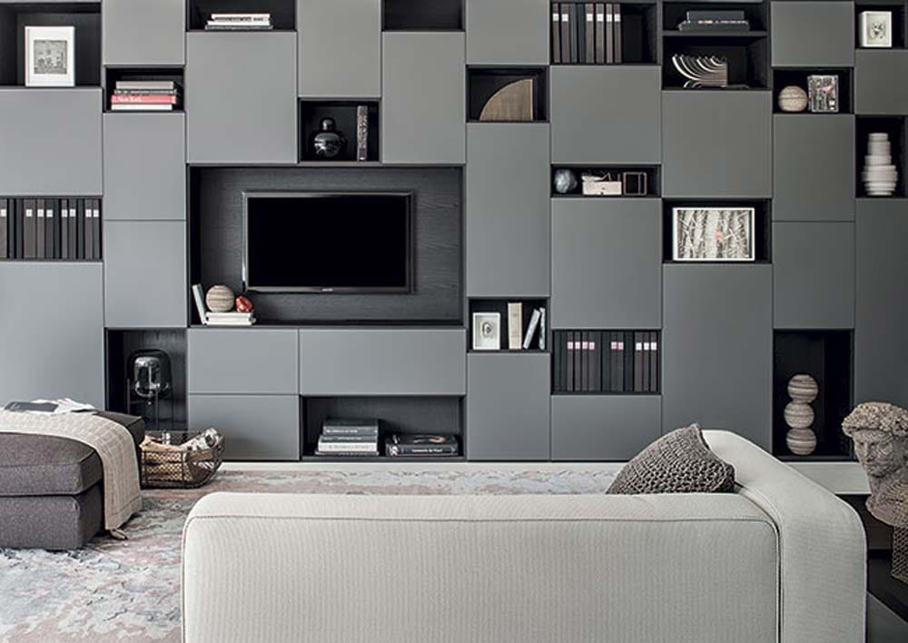 Индивидуальный модульный модульный книжный шкаф Lema Selecta ARCH-00117006 - Вид №31