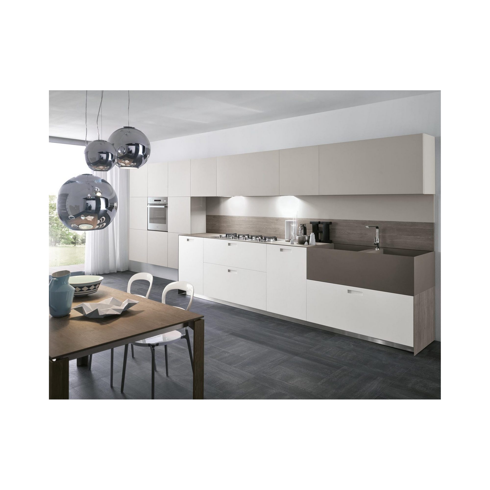 Композиция кухонной мебели / Atelier Aster cucine sun-id-375131 - Вид №3