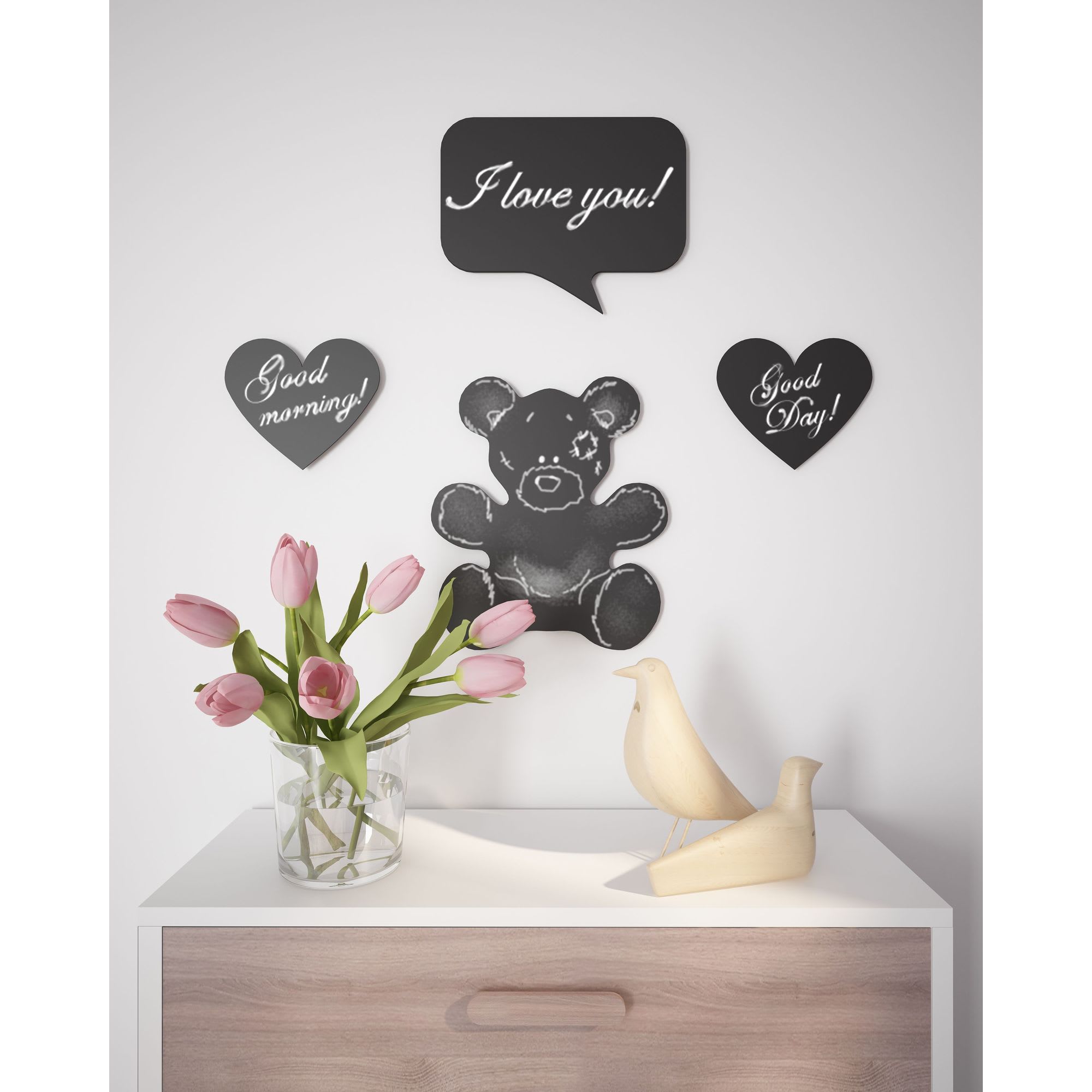 81929433 Доска для записей меловая «Медведь» Santreyd  - Вид №5