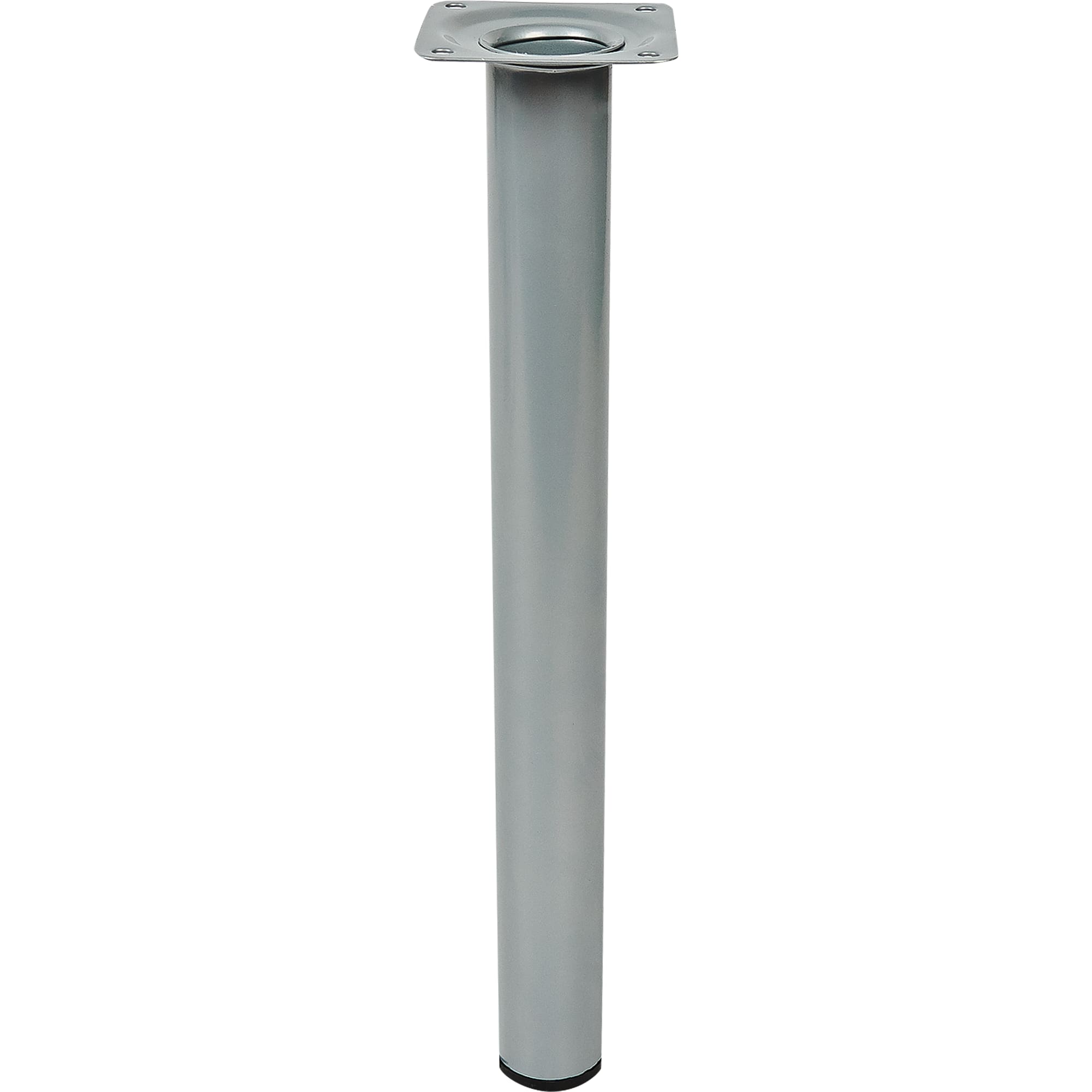 82732788 Ножка круглая 300х30 мм, сталь, цвет серый Santreyd 