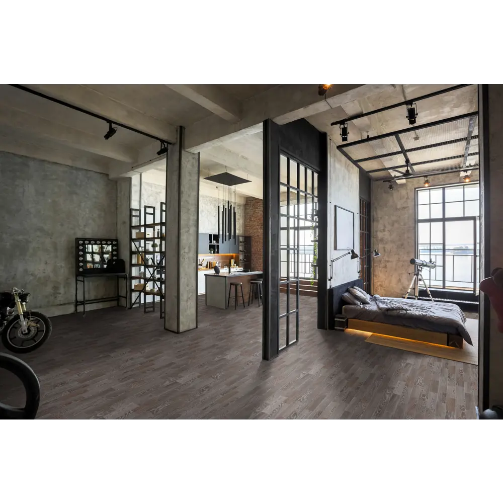 JUTEKS Линолеум Парадокс Дуб сапфир - элегантность дерева в современном исполнении 82634077 STLM-0889774 - Вид №5