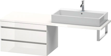 DS533902121 DuraStyle Шкафчик для консоли Орех темный декор Duravit - Вид №2