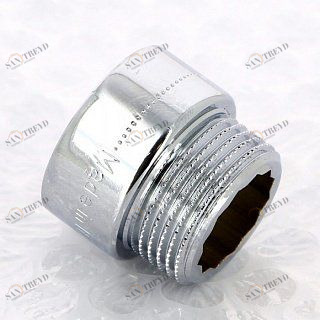 Удлинитель НР-ВР хромированный 20х3/4" TIEMME 1500269