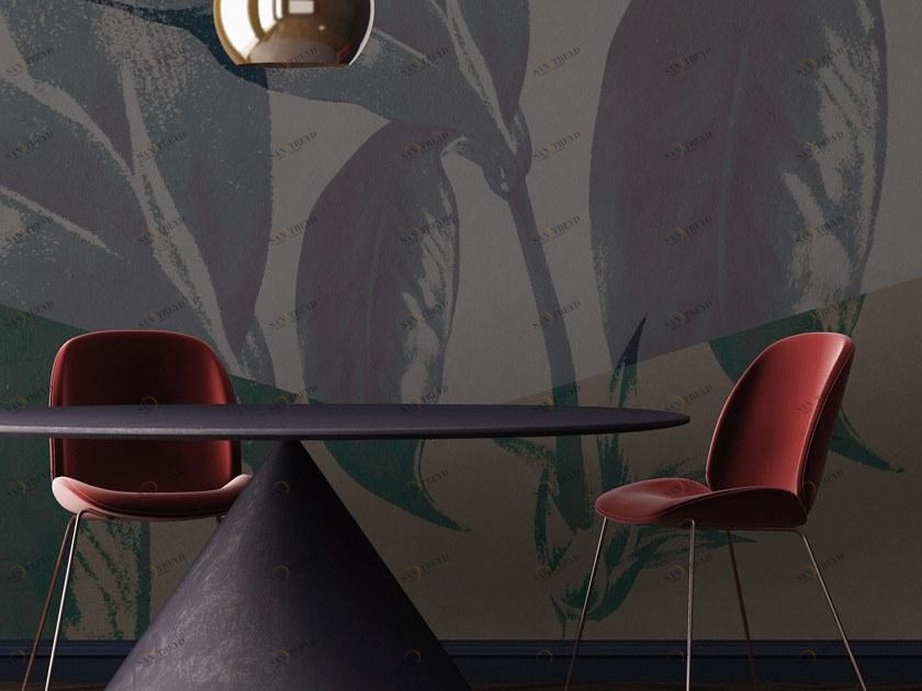 OR.NAMI Обои из синтетического материала с цветочными мотивами в современном стиле September 2018 sun-id-1421672