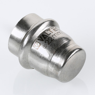 VTi.961.I.000018 Фитинг из нержавеющей стали – заглушка Valtec 18 мм  - Вид №1