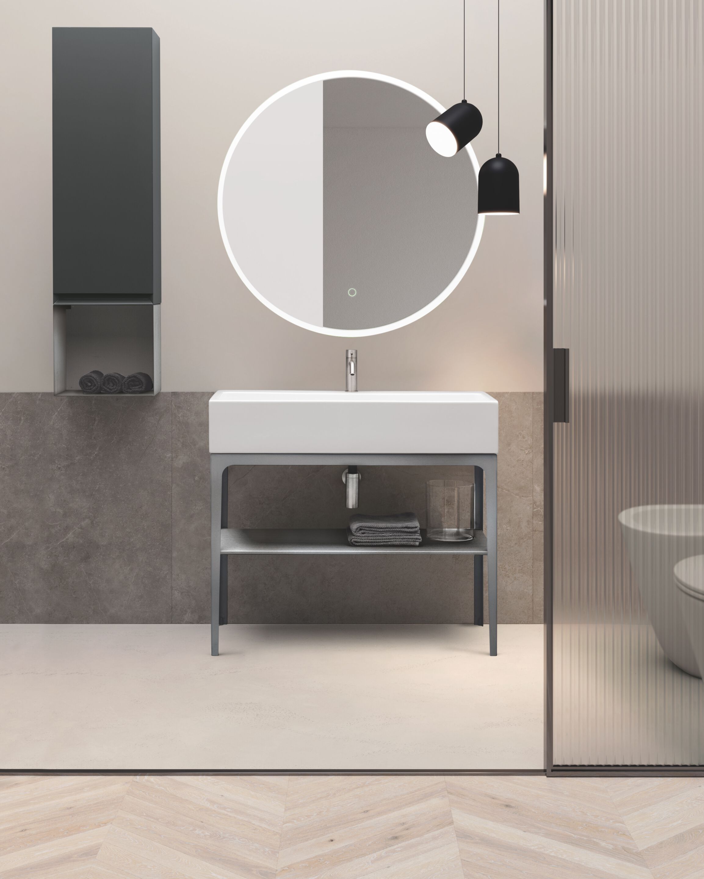 Керамическая раковина с одной столешницей COLAVENE Camaleo ARCH-00009465 - Вид №4