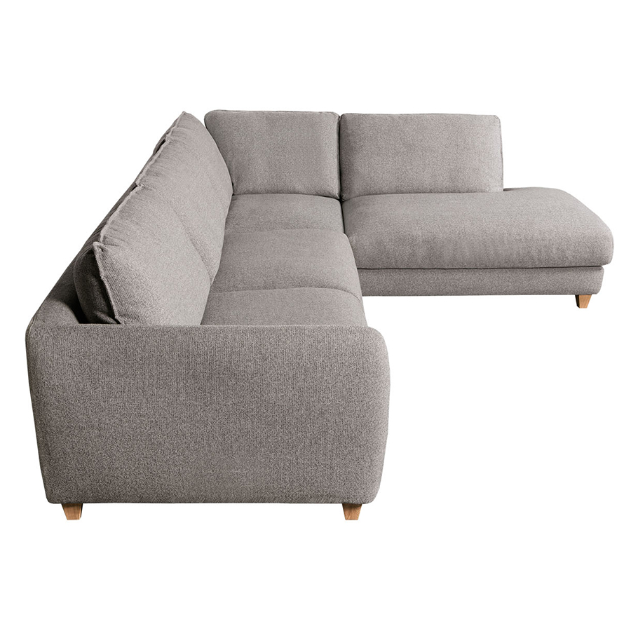 Диван угловой Viktoria, правосторонний, светло-серый Sits S1705 - Вид №3