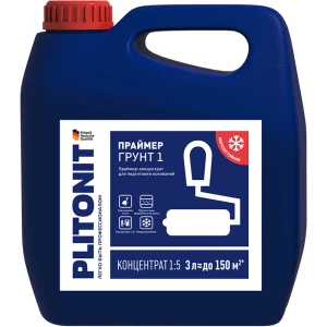 Грунтовка универсальная Plitonit Грунт 1, 3 л