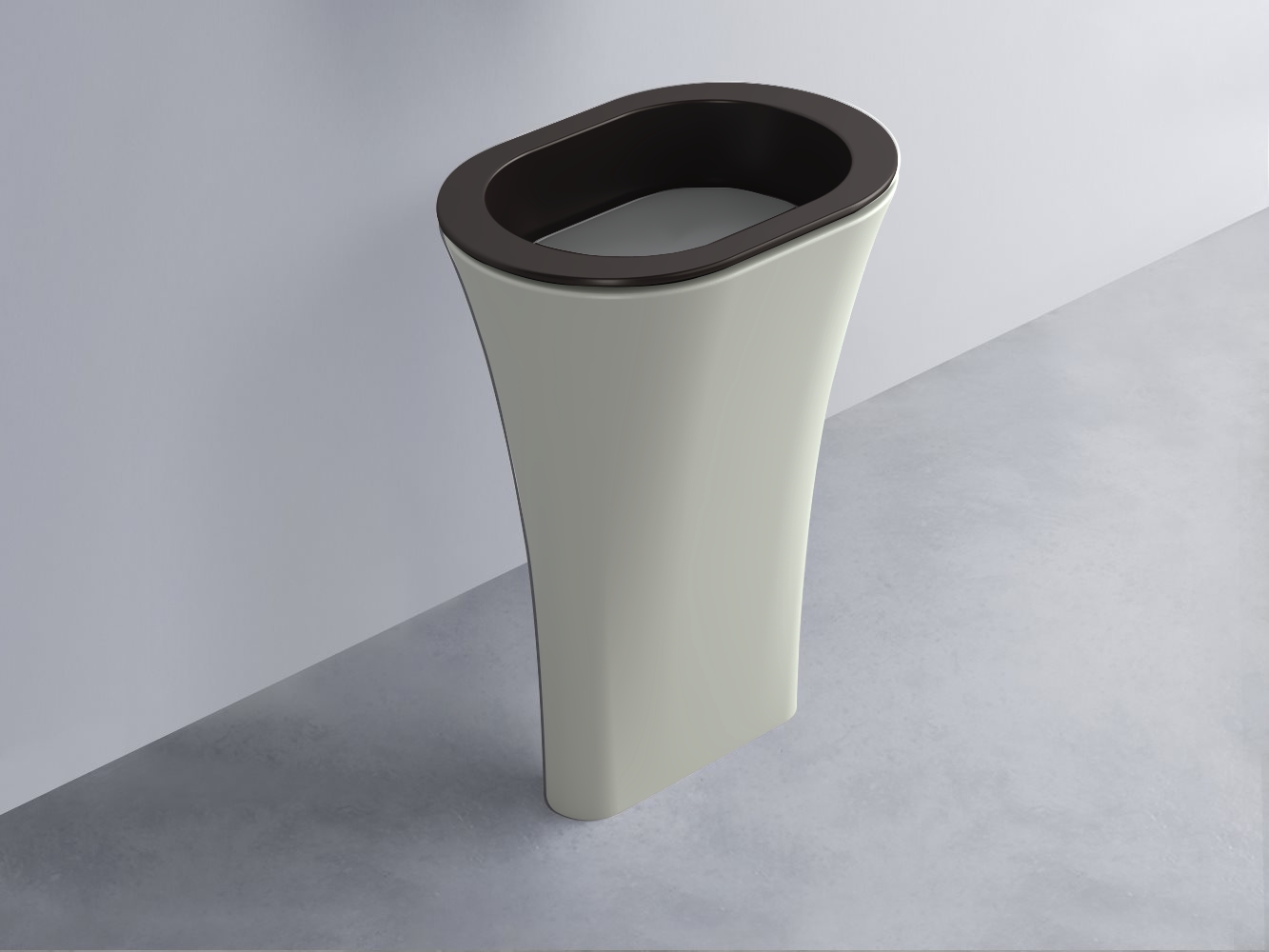 AMLA65-LV+AMPILO-CM+AMCOLO-PM Раковина Amedeo Ovale отдельностоящая cielo Enjoy + Amedeo Ceramica Cielo