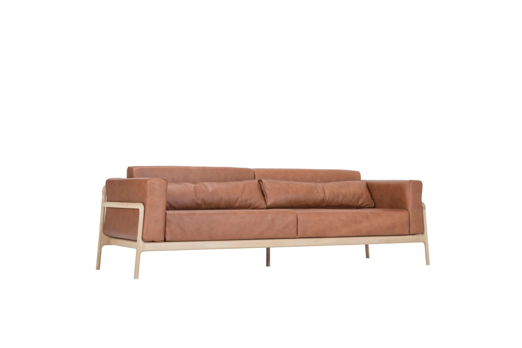 3-местный кожаный диван Gazzda Fawn ARCH-00074385 - Вид №23