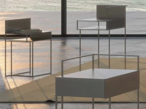 Ronda Design Прямоугольный металлический журнальный столик