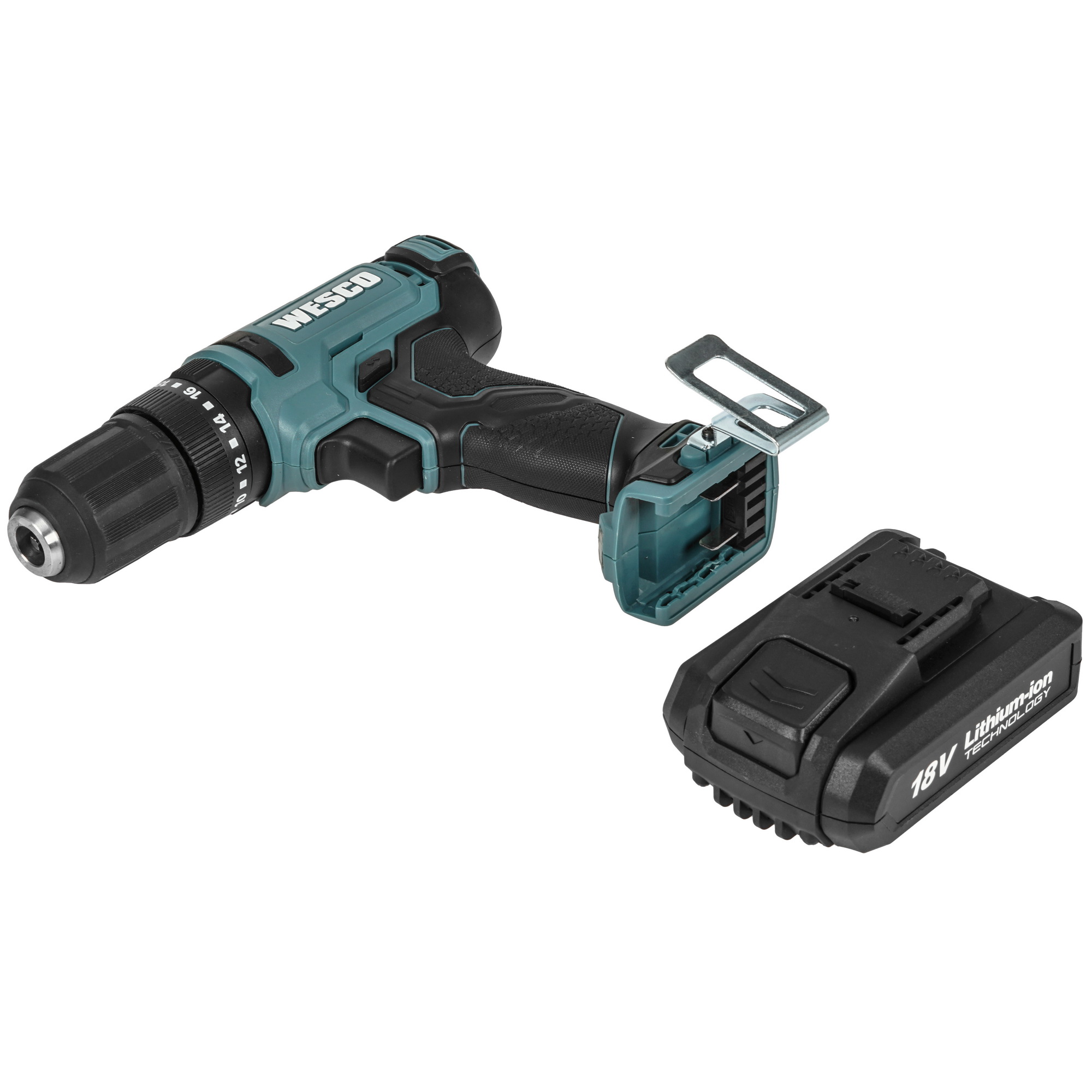 Дрель-шуруповерт Wesco WS2390 1ForAll 18V 5410727 STDN-0068523 - Вид №6