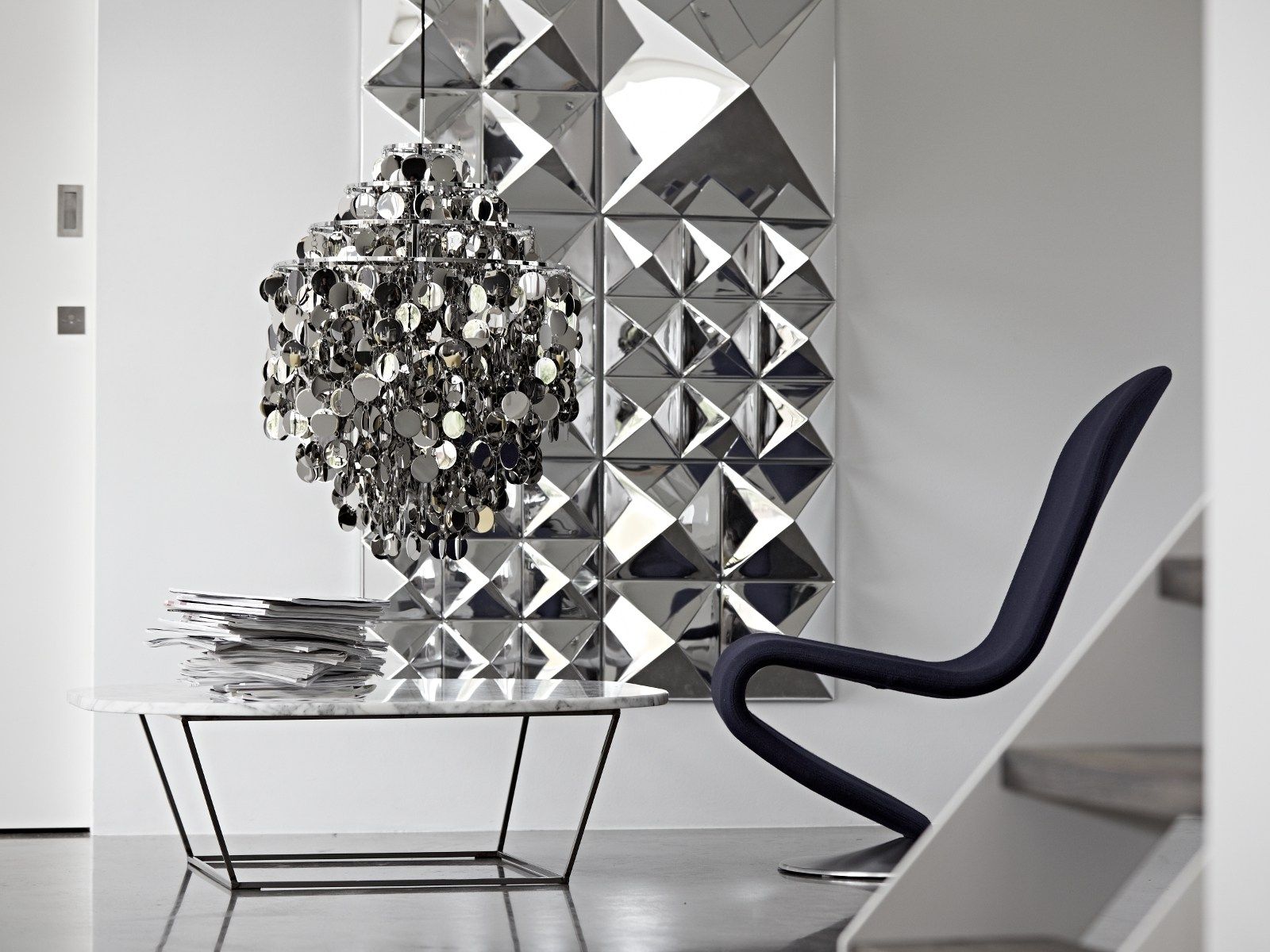 Модульная трехмерная поверхность плитки VERPAN зеркало ARCH-00003279 - Вид №2