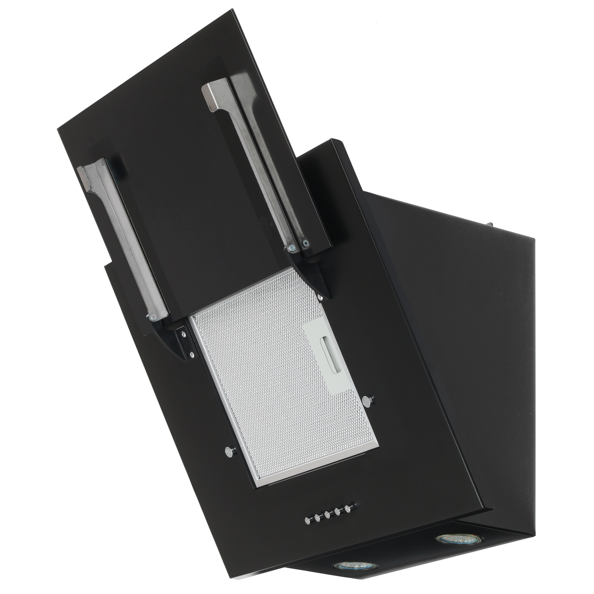 8130126 Вытяжка наклонная MBS GALTONIA 150 GLASS черный/черный STDN-0038203 - Вид №2