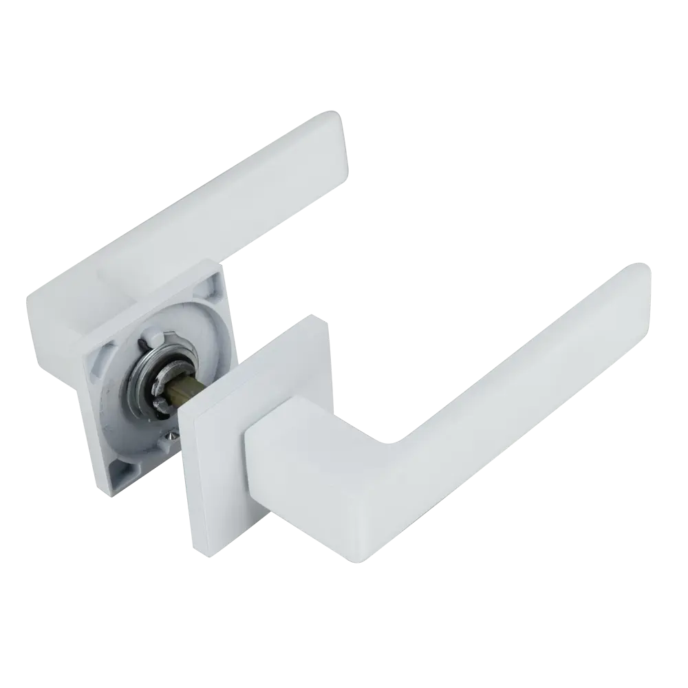 Дверные ручки EDSON EDS-179H-Q2 в белом цвете 85170513 STLM-0059409