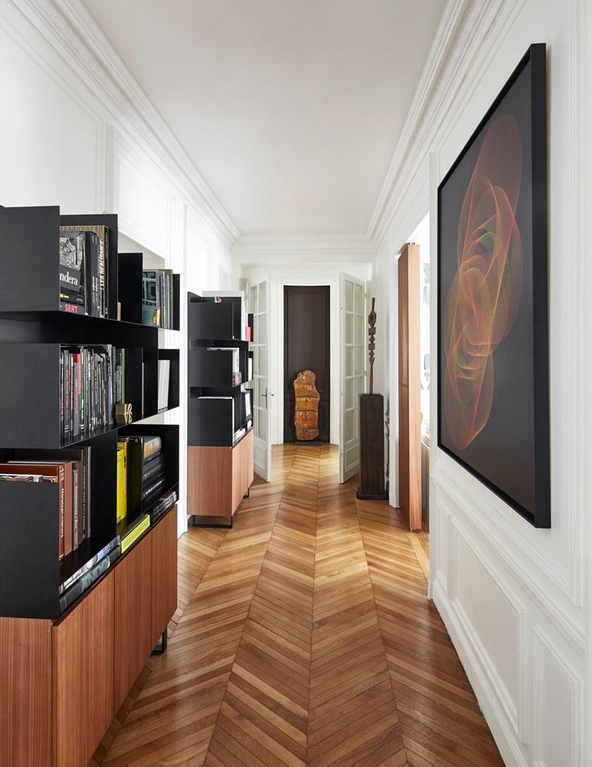 REDA AMALOU DESIGN Открытый книжный шкаф из стали и дерева sun-id-1443162 - Вид №5