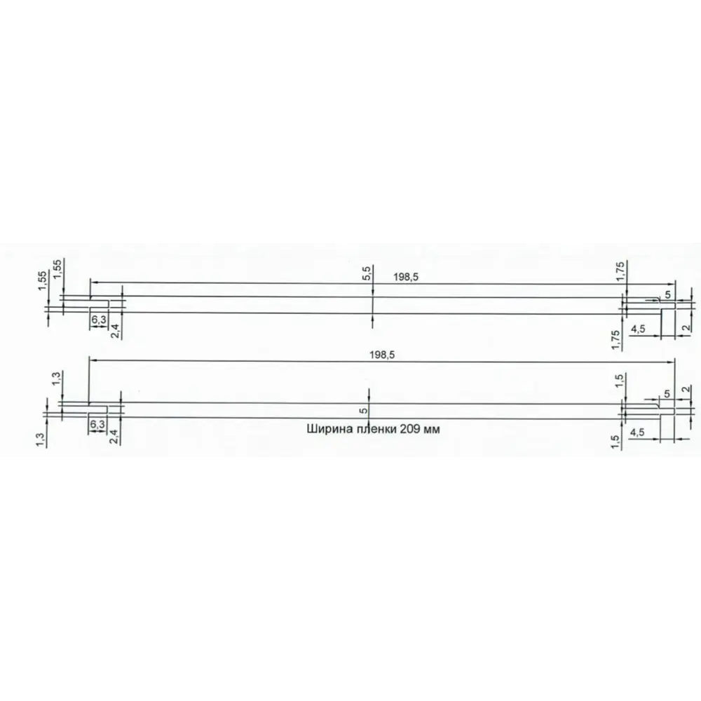 Стеновая панель МДФ Кедр гималайский 2700x200x6 мм 0.54 м² 84912051 STLM-2103364 Santreyd  - Вид №3
