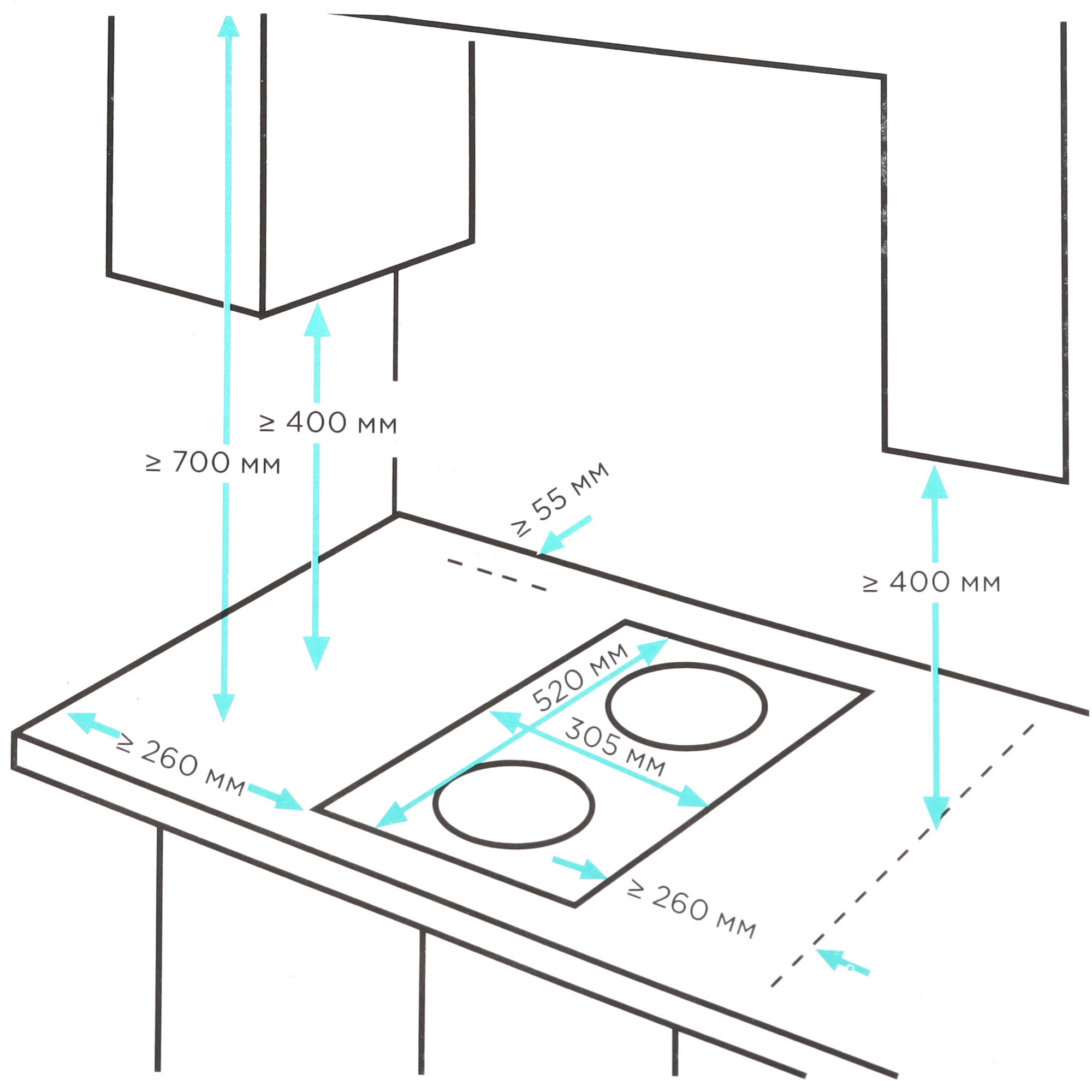 9099200 Газовая варочная поверхность Eigen MGBG-312W2 STDN-0004508 - Вид №6