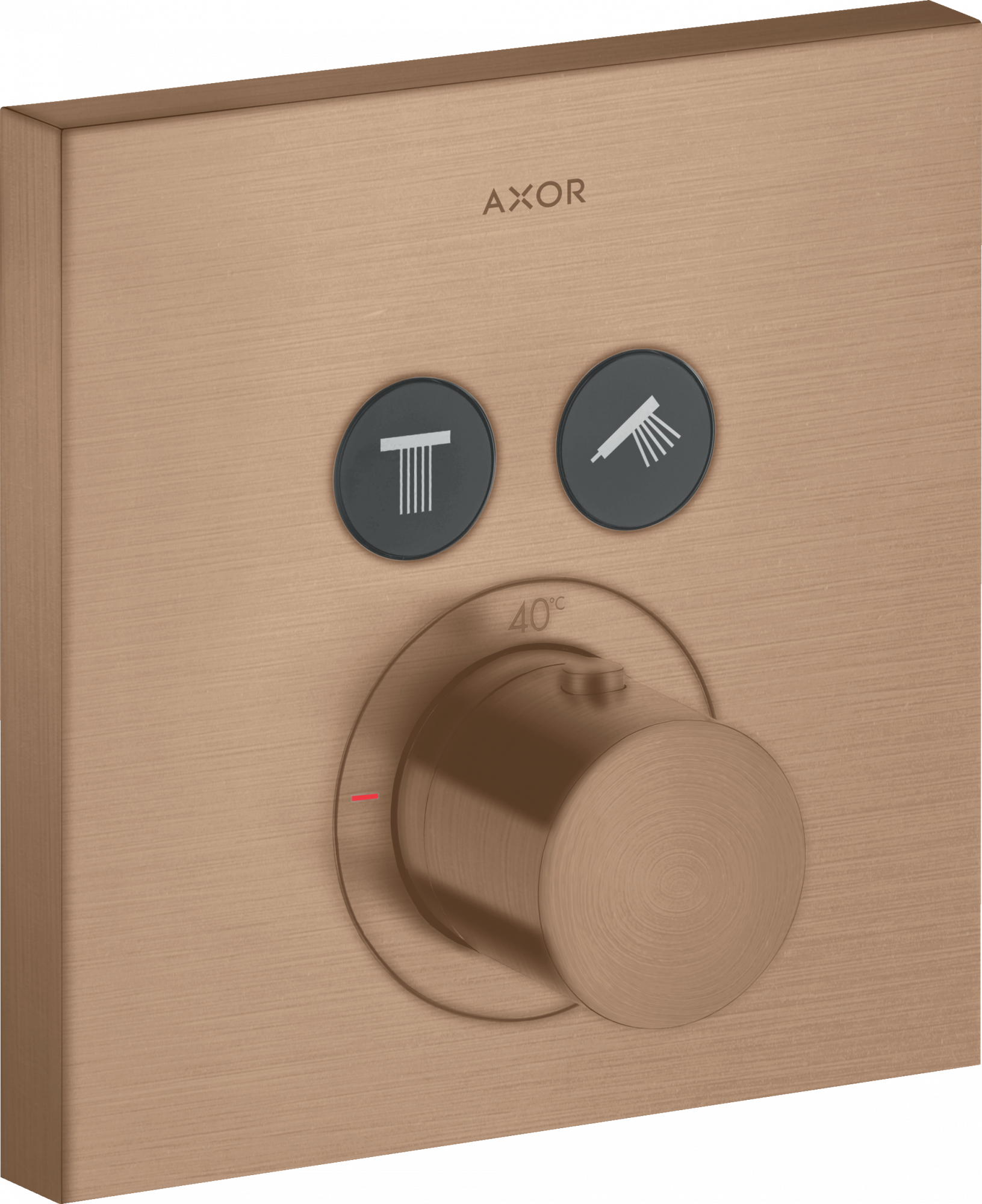 36715310 Термостат для скрытого монтажа квадратный для 2 функций AXOR SHOWERSOLUTIONS