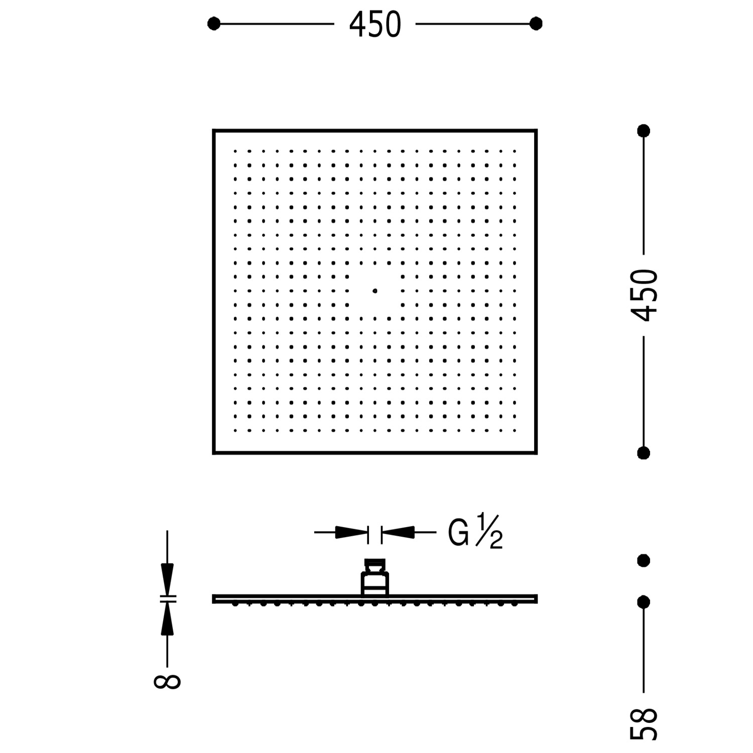 Насадка для душа-29963205 TRES RICAMBI - Вид №1
