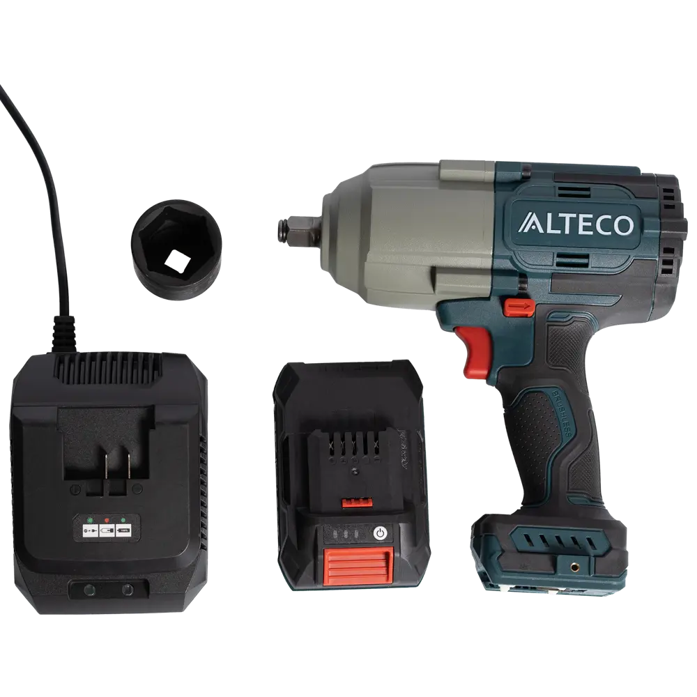 Аккумуляторный ударный гайковерт ALTECO CIW 20-1000 LI BL с крутящим моментом 1000 Нм 89363398 STLM-1576681 - Вид №1