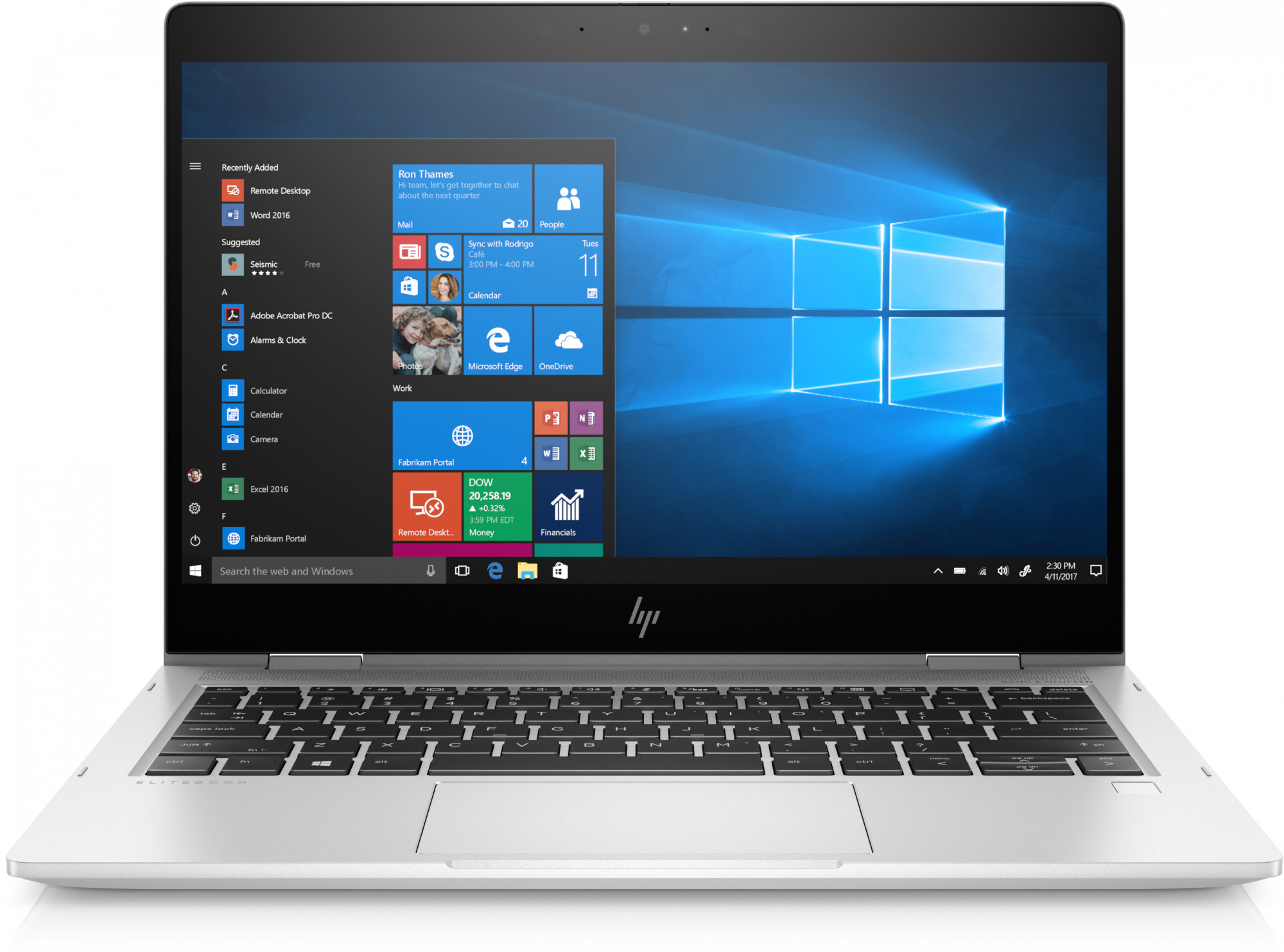 6XE11EA#ACB elitebook x360 830 g6 13.3"(1920x1080)/touch/intel core i7 8565u(1.8ghz)/32768mb/1000pcissdgb/nodvd/int:intel hd graphics 620/lte/3g/53whr/war 3y/1.35kg/silver/w10pro + 1000 nit sure view HP Santreyd 