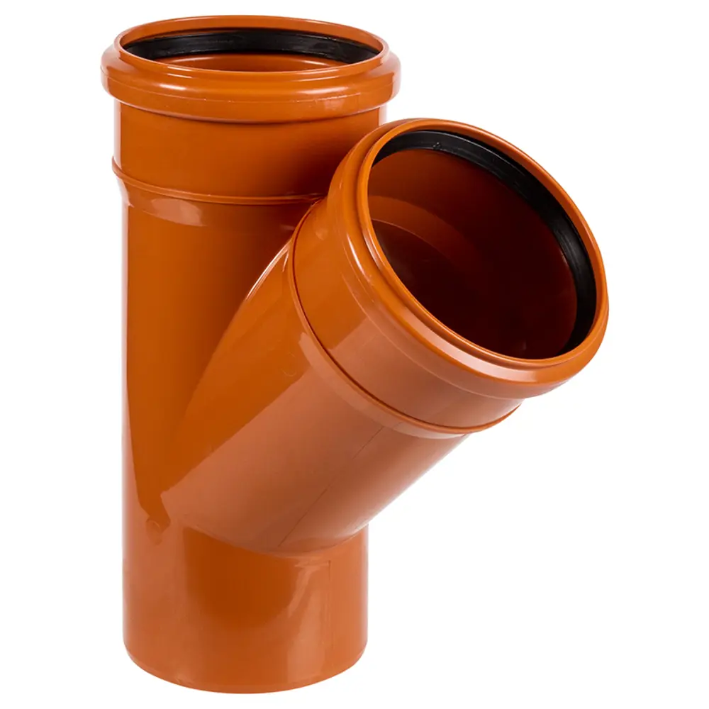 Тройник наружный 45 градусов 110x110 мм RTP STLM-2130571