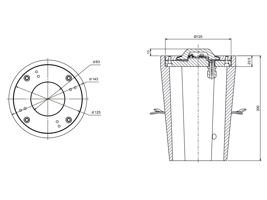 Круговой состав вертолетных сигнальщиков LUXSOLAR LXS-PRT-H-R ARCH-00029066 - Вид №6