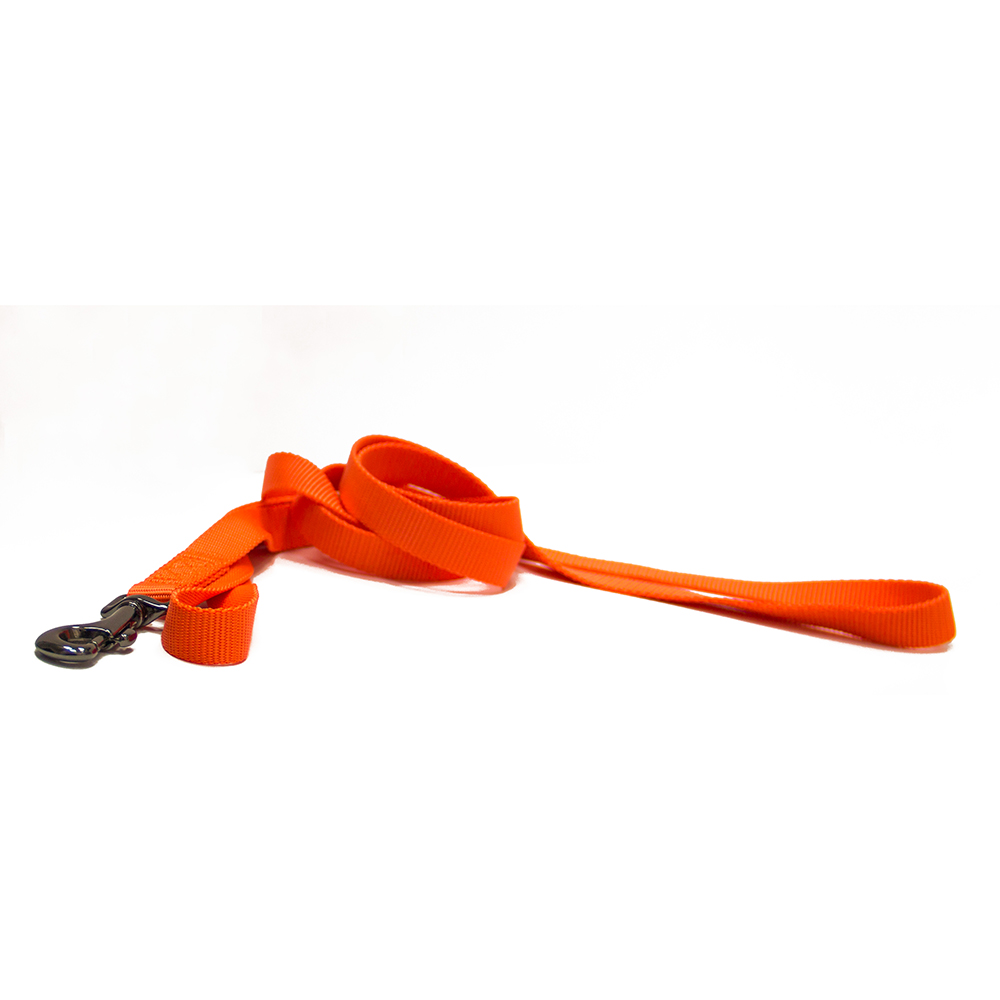 ПР0041978 Поводок для собак 10x1200мм нейлон Оранжевый Great&Small 