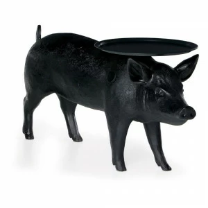 Кофейный столик черный стеклянный 70х160 см Black Pig DELIGHT COLLECTION  00-3882217 Черный