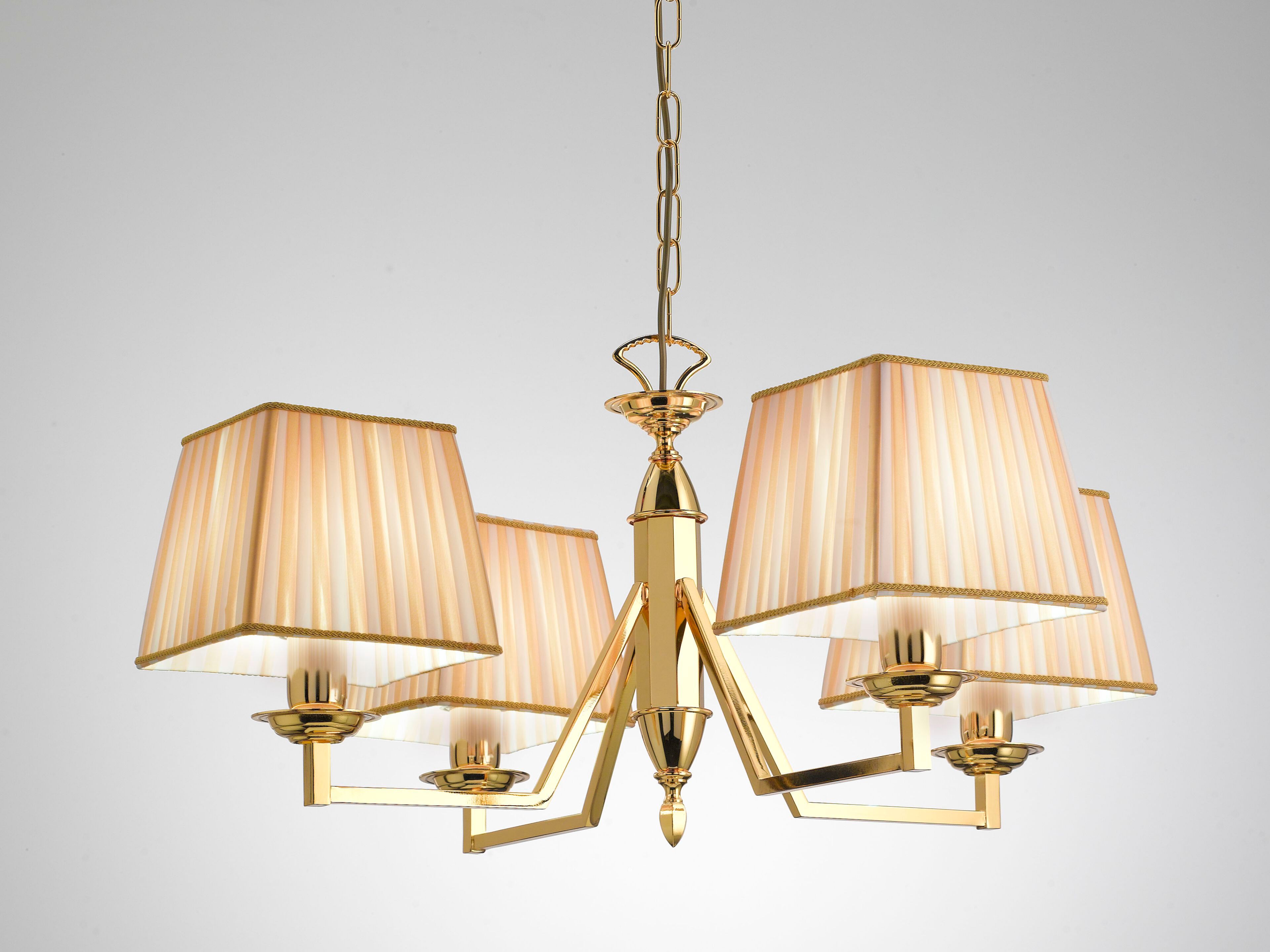 Латунный подвесной светильник Cremasco Illuminazione 7453/4L ARCH-00071653