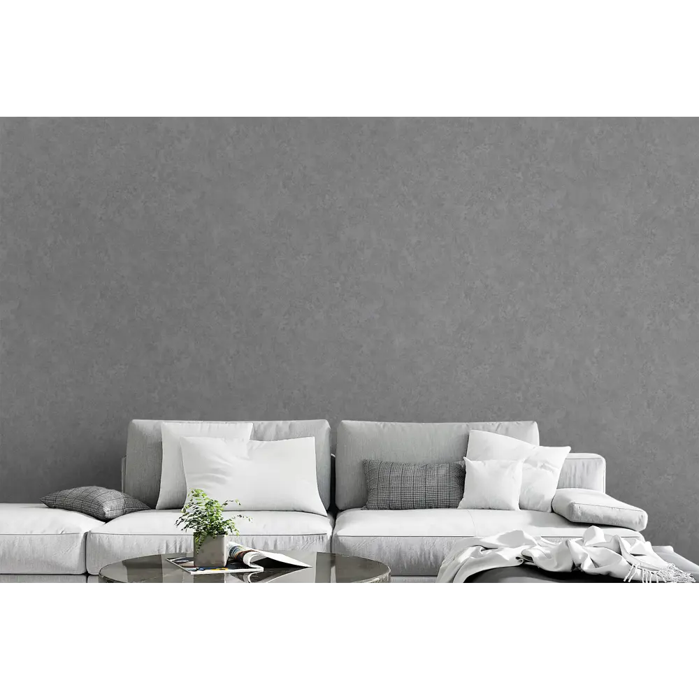 WALLSECRET Casablanca - флизелиновые обои серого оттенка для стильного интерьера 89231637 STLM-0824601 - Вид №4