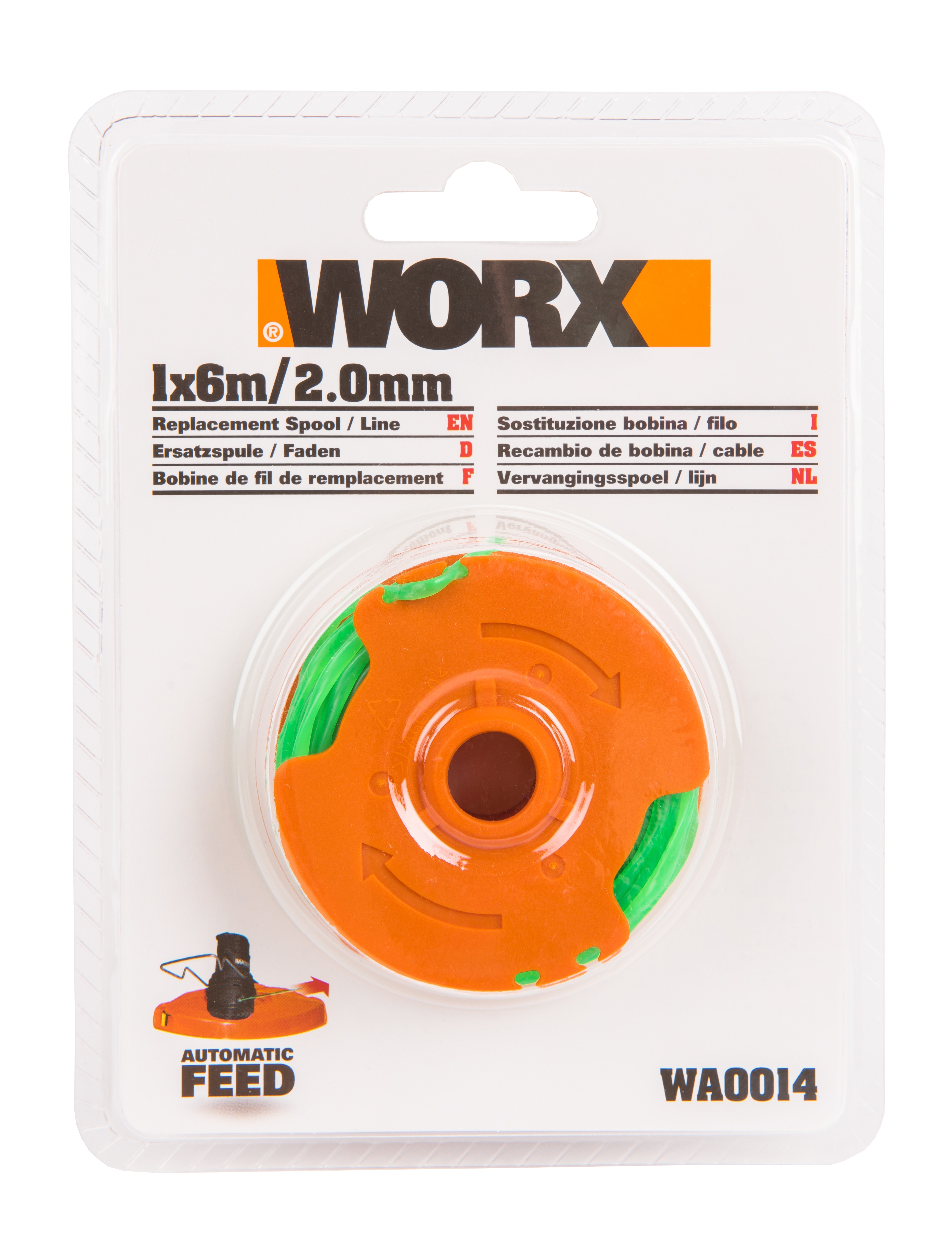 82053969 Катушка для триммера WA0014 STLM-0018380 WORX  - Вид №2