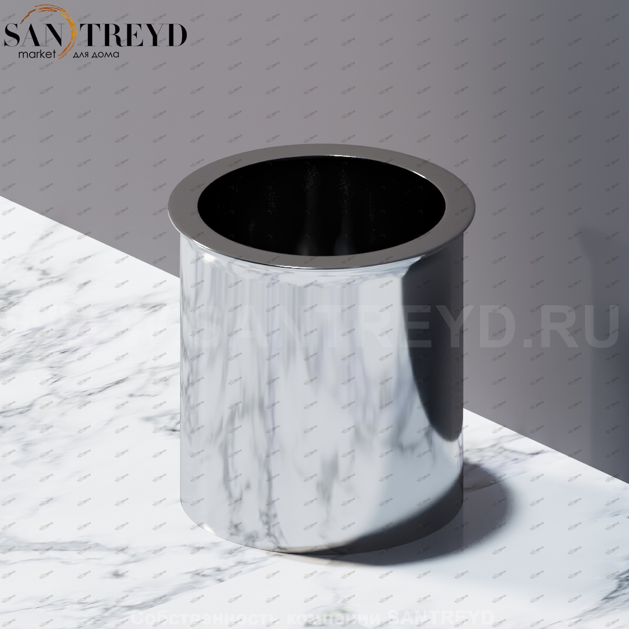 Agape O Держатель для зубных щеток на столешницу хромированный AFER0880A Аксессуары O