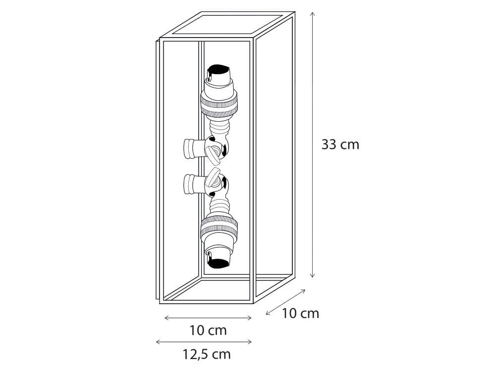 Латунная светодиодная наружная настенная лампа Authentage Lighting Vitrine ARCH-00117634 - Вид №2