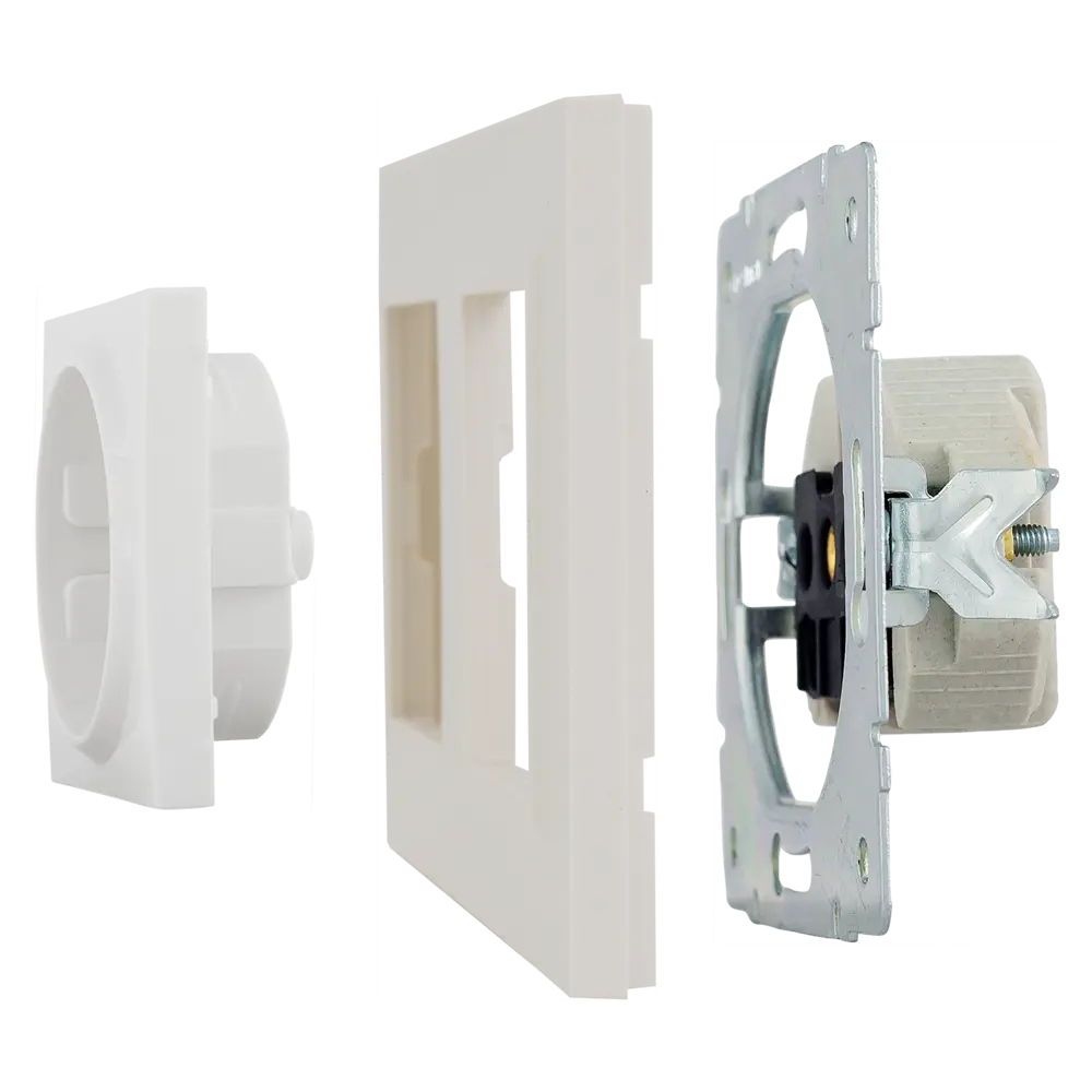 Рамка для розеток и выключателей Legrand Structura 2 поста цвет слоновая кость 82064668 STLM-2117042 - Вид №3