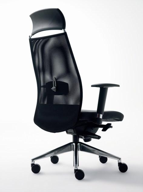 Ares Line Кресло исполнительное на 5 спиц с высокой спинкой Link family sun-id-1463322 - Вид №3