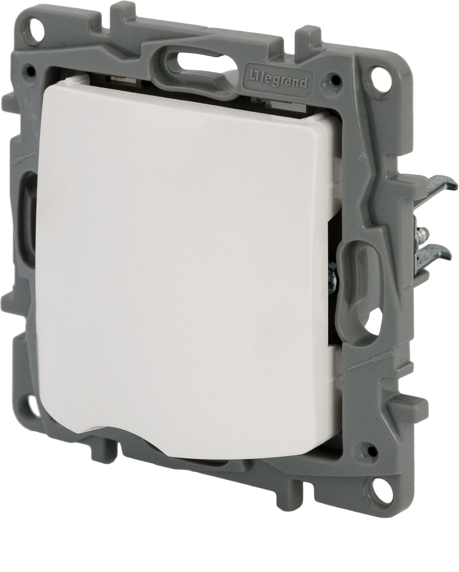 Legrand Etika - Вывод кабеля с фиксатором, белый IP21 82496516 STLM-0028701 - Вид №1