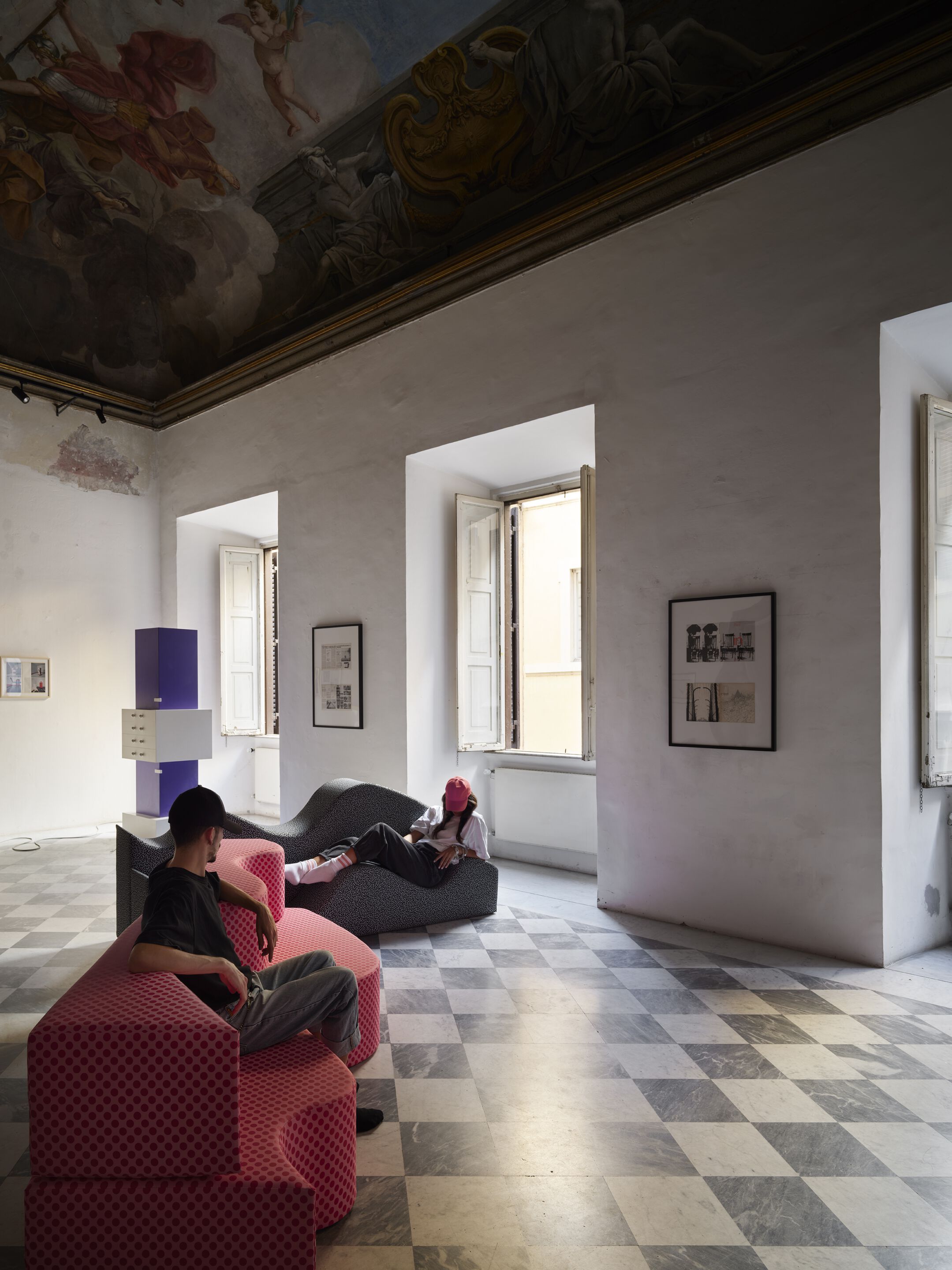 Диван с покрытием из ПВХ Poltronova Superonda ARCH-00152031 - Вид №3