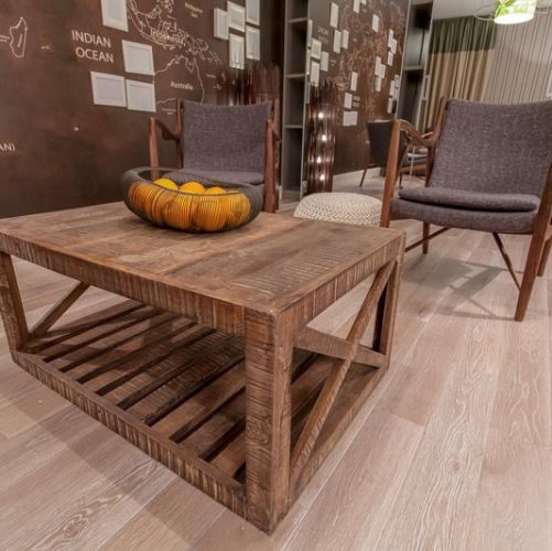 Массивная доска Ashton Рейкьявик Дуб Натур с брашью (Текстурированная) 500-1500х130 мм 1000300026 - Вид №7