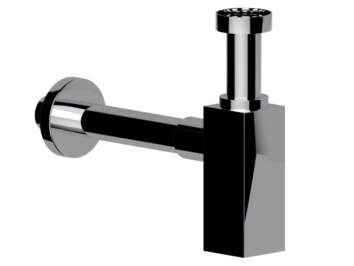 Хромированный латунный сифон для умывальника Ercos Sifone per lavabo ARCH-00061879