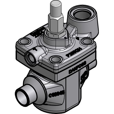 Danfoss ICS — сервоприводные клапаны с пилотным управлением ICS 25-20 Клапан регулятор давления 027H2053 