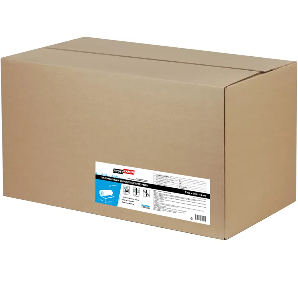 PROFIKAMIN Огнеупорное теплоизоляционное одеяло для каминов и печей 88624309 STLM-0941137 - Вид №1